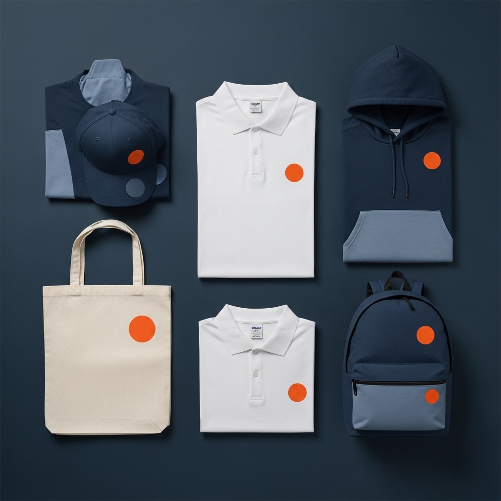 Close-up of premium embroidery and screen printing