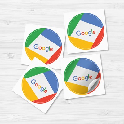 2" x 2" Circle Sticker